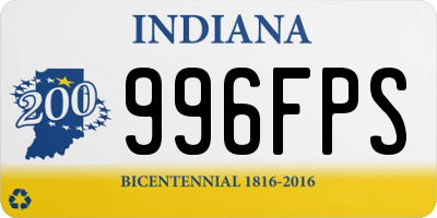 IN license plate 996FPS