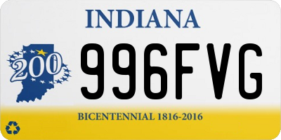IN license plate 996FVG