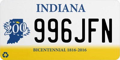 IN license plate 996JFN