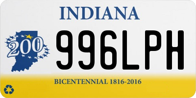 IN license plate 996LPH