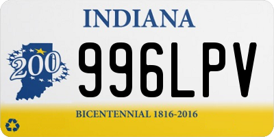 IN license plate 996LPV