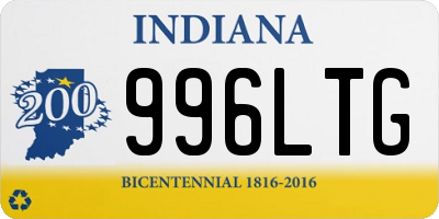 IN license plate 996LTG