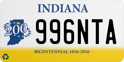 IN license plate 996NTA