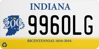 IN license plate 996OLG