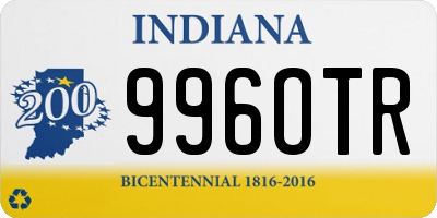 IN license plate 996OTR