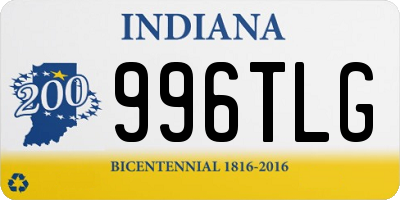 IN license plate 996TLG