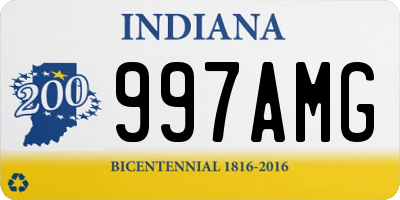 IN license plate 997AMG