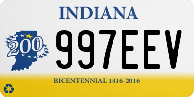 IN license plate 997EEV