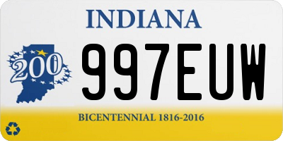 IN license plate 997EUW