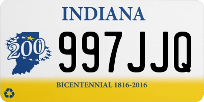 IN license plate 997JJQ