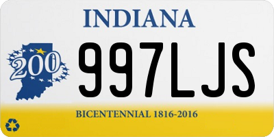 IN license plate 997LJS