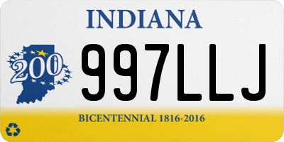 IN license plate 997LLJ