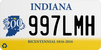 IN license plate 997LMH