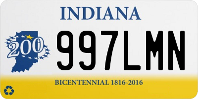 IN license plate 997LMN