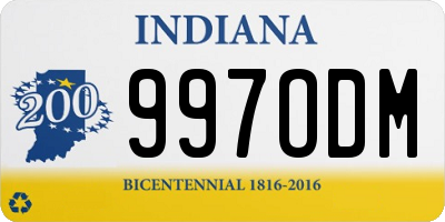 IN license plate 997ODM