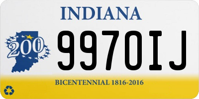 IN license plate 997OIJ