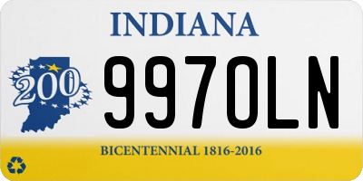 IN license plate 997OLN