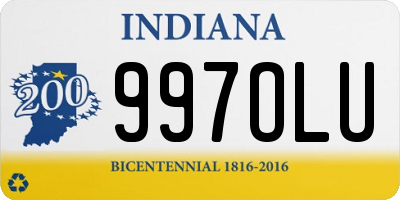 IN license plate 997OLU