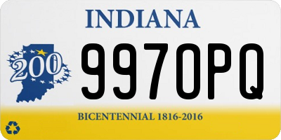 IN license plate 997OPQ