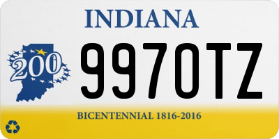 IN license plate 997OTZ