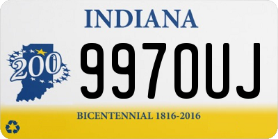 IN license plate 997OUJ