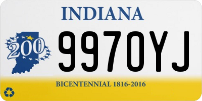 IN license plate 997OYJ