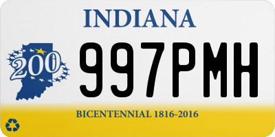 IN license plate 997PMH