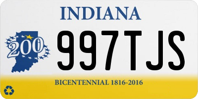 IN license plate 997TJS