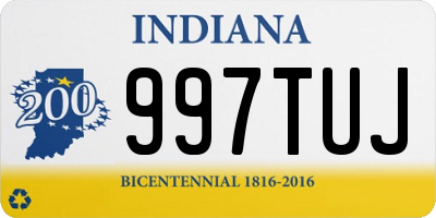 IN license plate 997TUJ