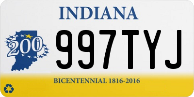 IN license plate 997TYJ