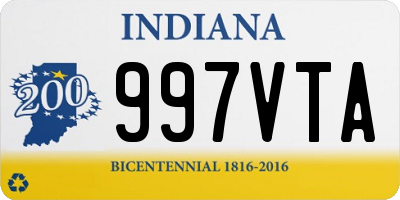 IN license plate 997VTA