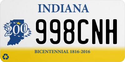 IN license plate 998CNH