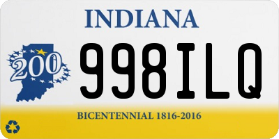 IN license plate 998ILQ