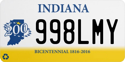 IN license plate 998LMY