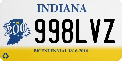 IN license plate 998LVZ