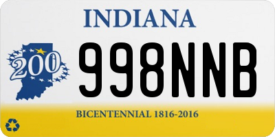 IN license plate 998NNB