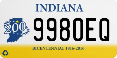 IN license plate 998OEQ