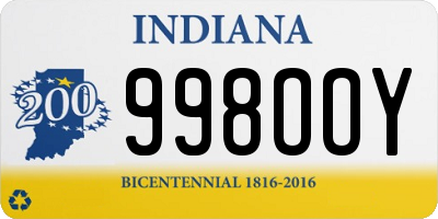 IN license plate 998OOY