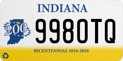 IN license plate 998OTQ