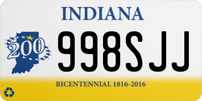 IN license plate 998SJJ