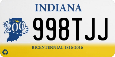 IN license plate 998TJJ