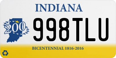 IN license plate 998TLU