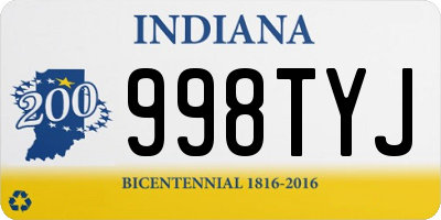 IN license plate 998TYJ