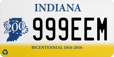 IN license plate 999EEM