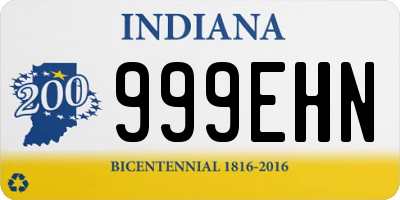 IN license plate 999EHN