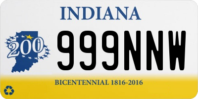 IN license plate 999NNW