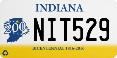 IN license plate NIT529