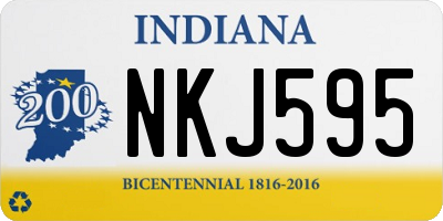 IN license plate NKJ595