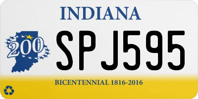 IN license plate SPJ595