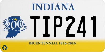 IN license plate TIP241